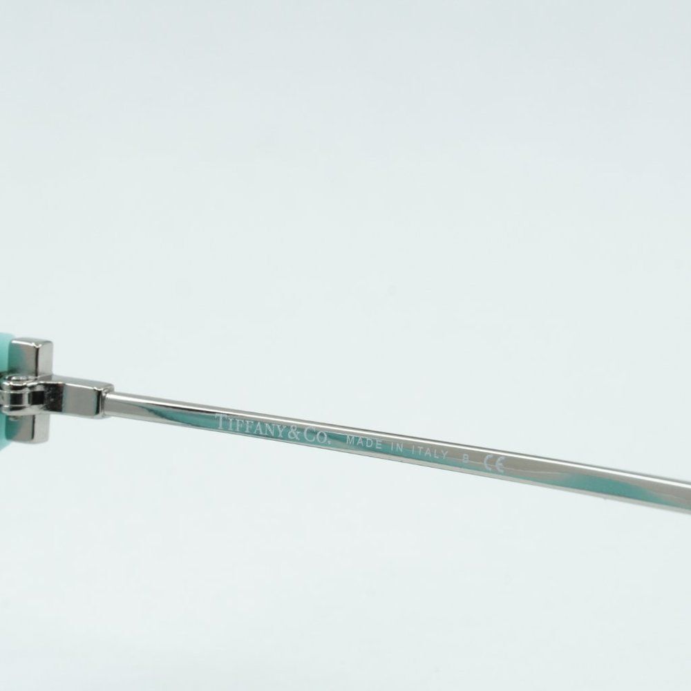 NEW TIFFANY & CO TF2177F 8055 BLACK ON TIFFANY BLUE EYEGLASSES - Picture 6 of 10